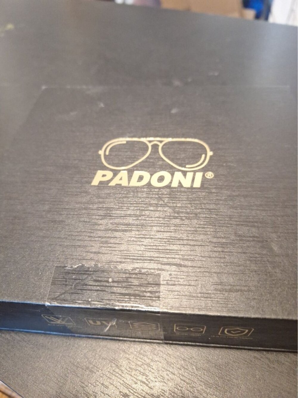 Padoni 2 Pack Blue Light Blocking Glasses Computer Gaming Anti Eyestrain